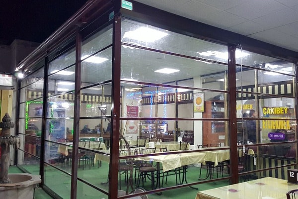 Bodrum Dikey Şeffaf Store