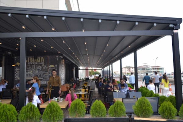 Bodrum Motorlu Pergola